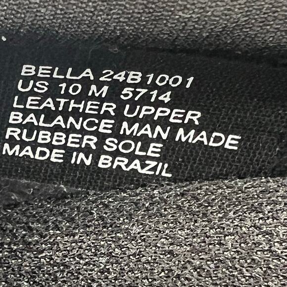 NWOT Abeo Womens Bella 24/7 Brown Leather Clogs Comfort Shoes Buckle - Picture 9 of 10